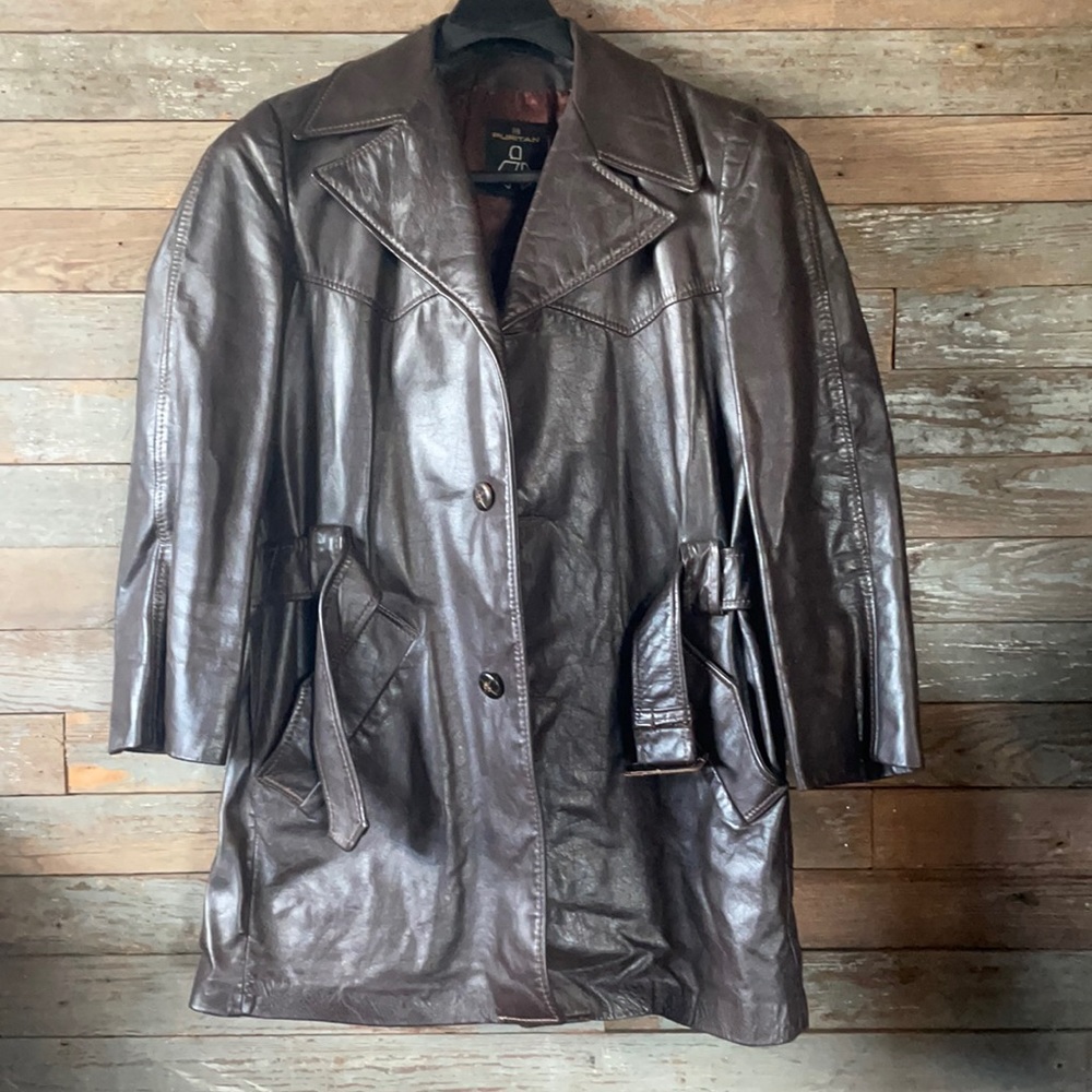 Puritan Men’s leather jacket size 33